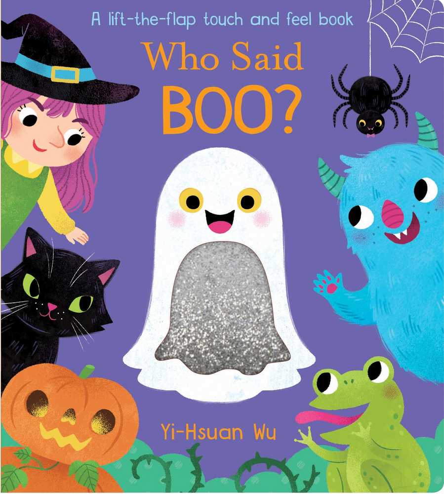 Who Said Boo? book cover