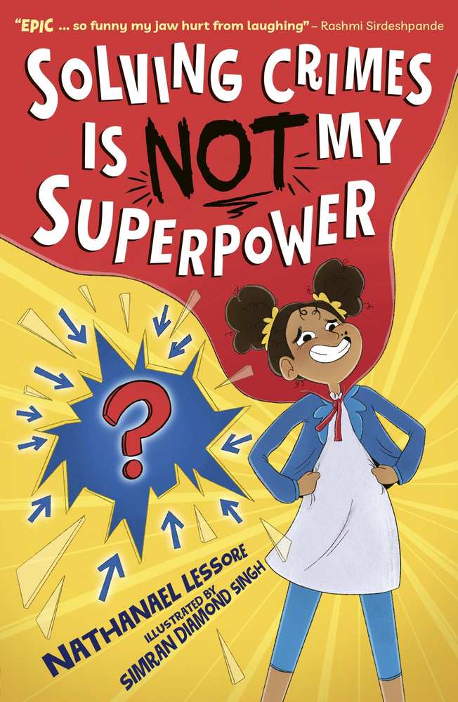 Solving Crimes Is NOT My Superpower book cover