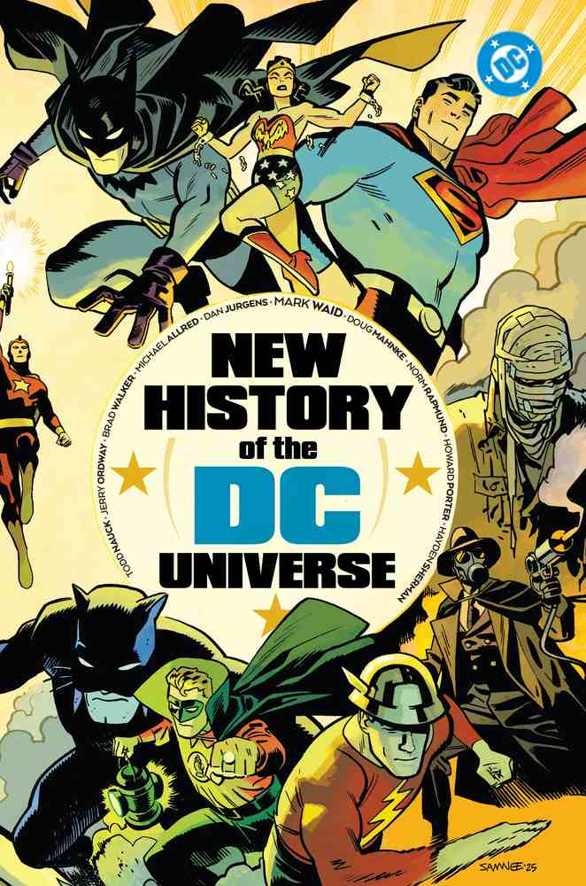 New History of the DC Universe book cover