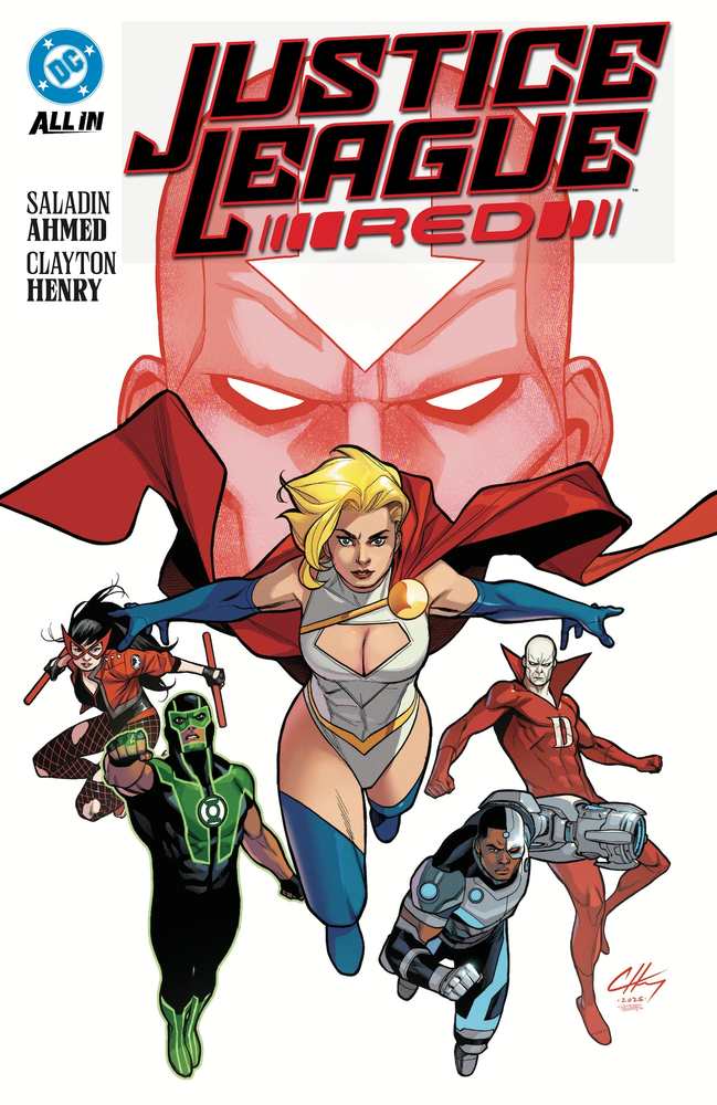 Justice League Red book cover