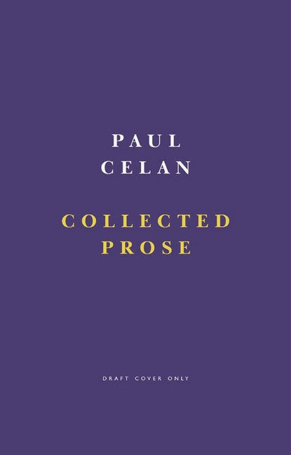 Collected Prose cover