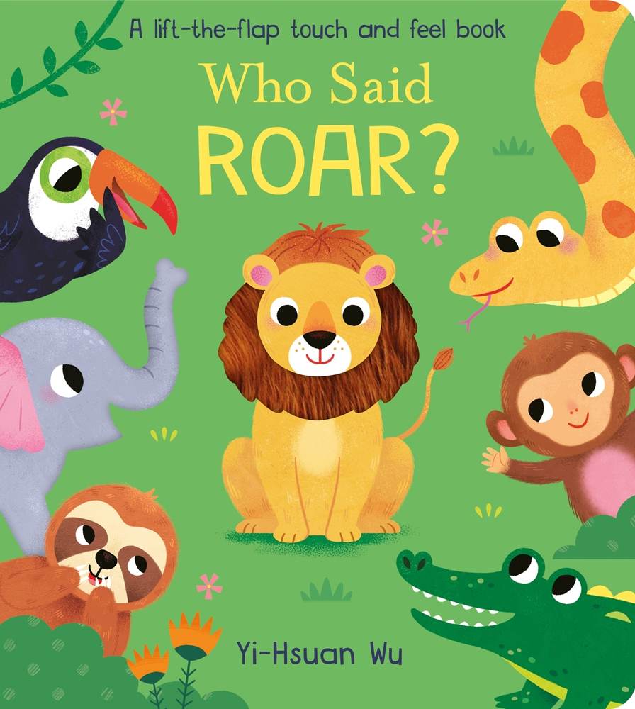 Who Said Roar? book cover