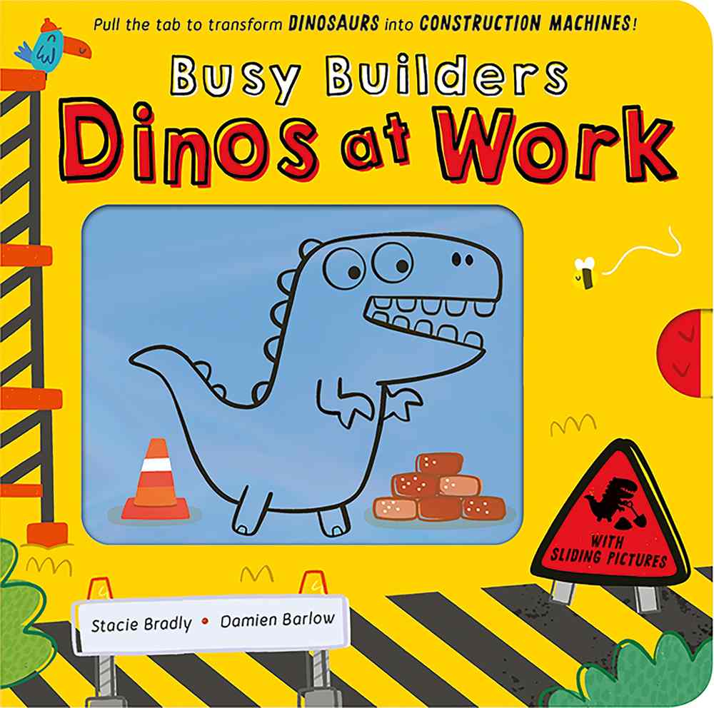 Busy Builders: Dinos at Work book cover