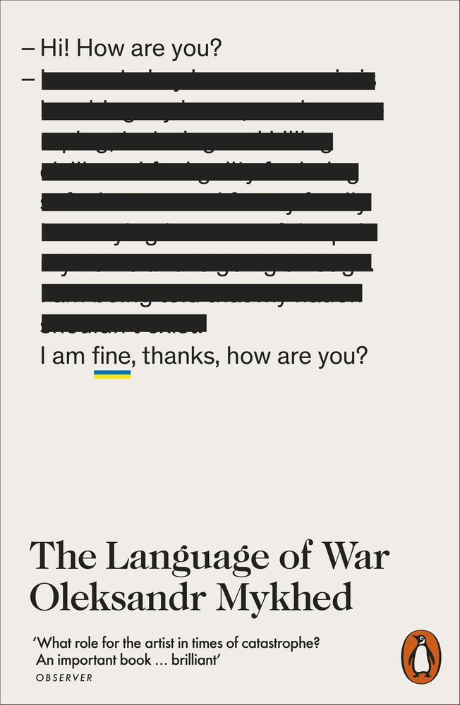 The Language of War book cover