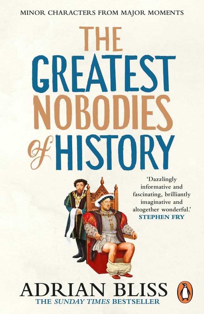 The Greatest Nobodies of History book cover