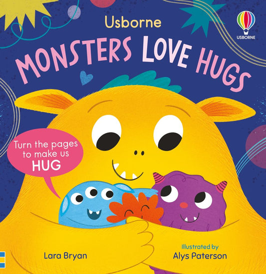 Monsters Love Hugs: Usborne Huggy Books