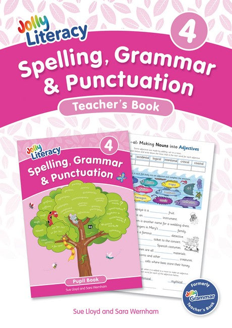 Spelling, Grammar & Punctuation Teacher's Book 4 cover