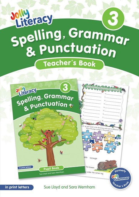 Spelling, Grammar & Punctuation Teacher's Book 3 cover