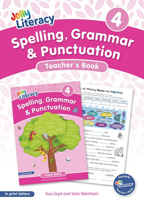 Spelling, Grammar & Punctuation Teacher's Book 4 cover