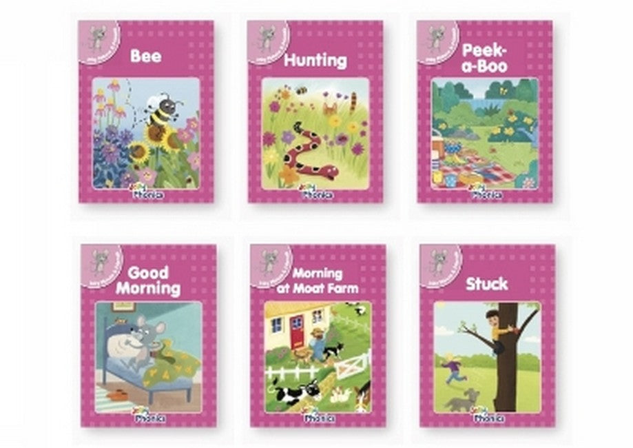 Jolly Phonics Pink Readers Inky Mouse & Friends cover
