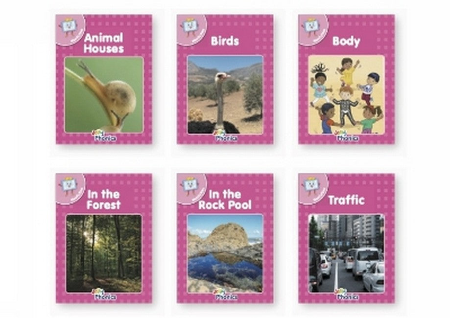 Jolly Phonics Pink Readers Nonfiction cover