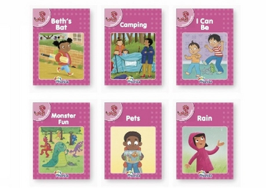 Jolly Phonics Pink Readers General Fiction cover