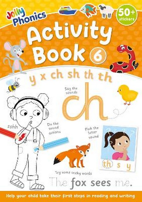 Jolly Phonics Activity Book 6 cover