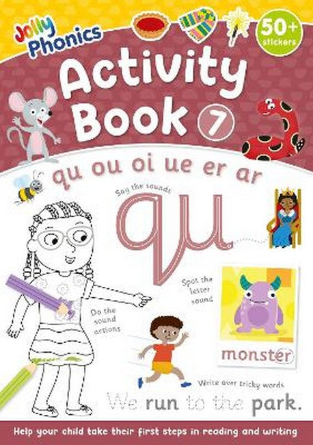 Jolly Phonics Activity Book 7 cover