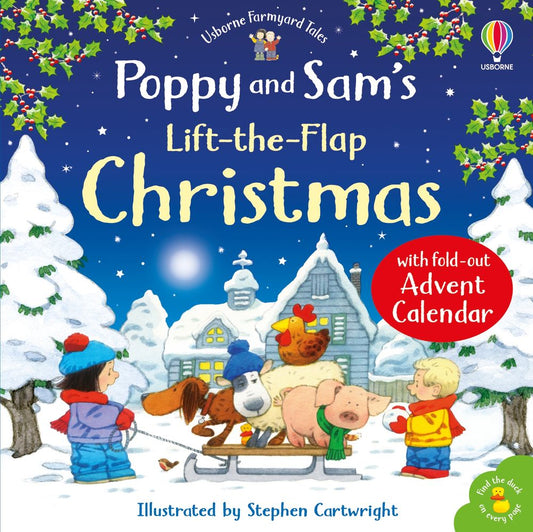 Poppy and Sam's Lift-the-Flap Christmas with Advent Calendar