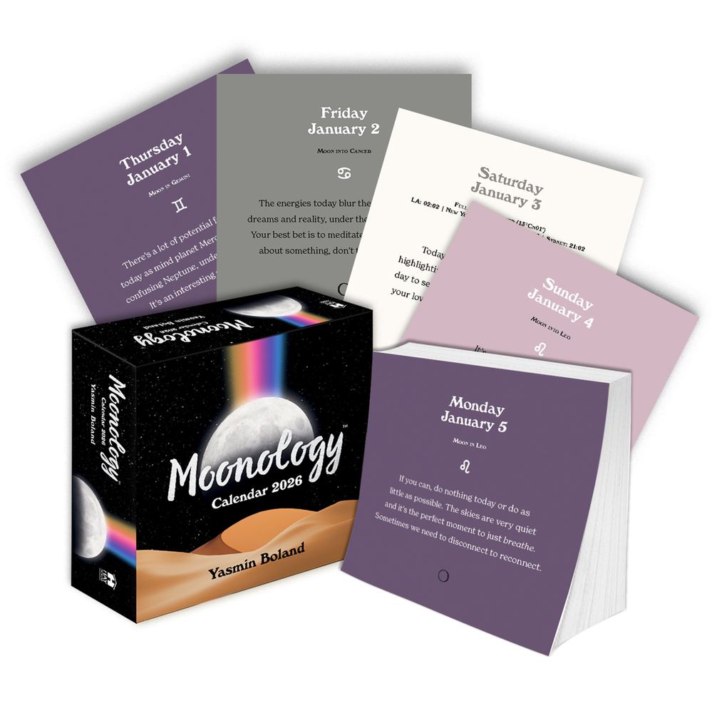 Moonology Calendar 2026 book cover
