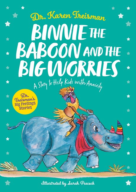 Binnie the Baboon and the Big Worries cover