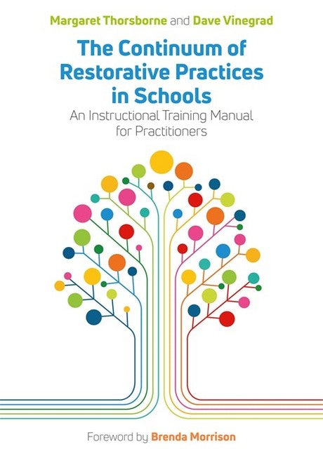 The Continuum of Restorative Practices in Schools cover