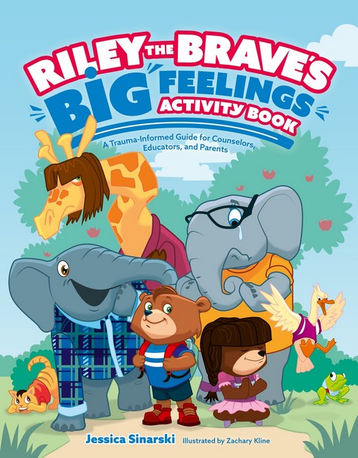 Riley the Brave's Big Feelings Activity Book cover