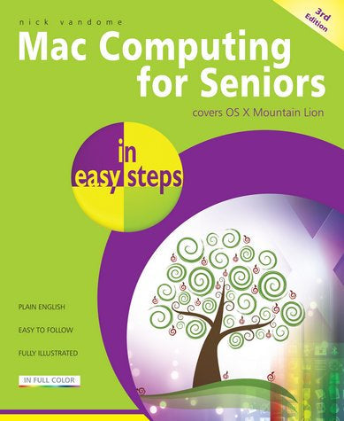 Mac Computing for Seniors in easy steps cover