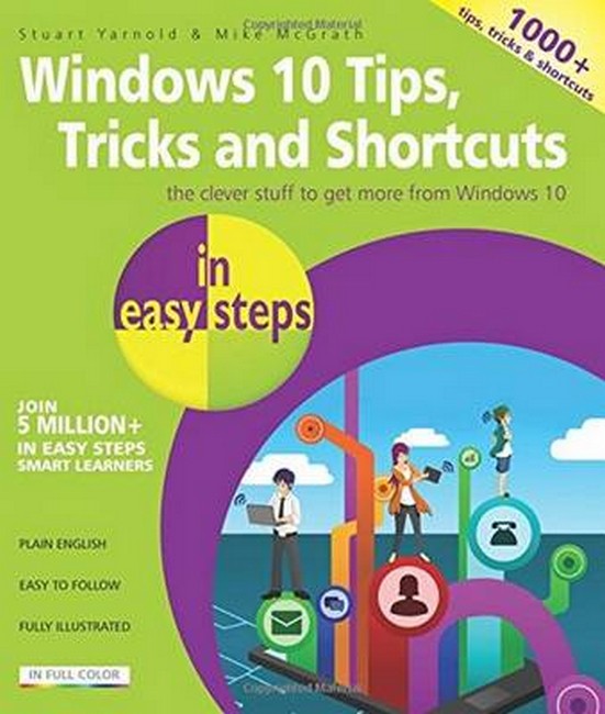 Windows 10 Tips, Tricks & Shortcuts in Easy Steps cover