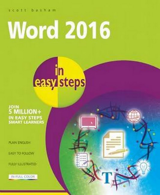 Word 2016 in Easy Steps cover