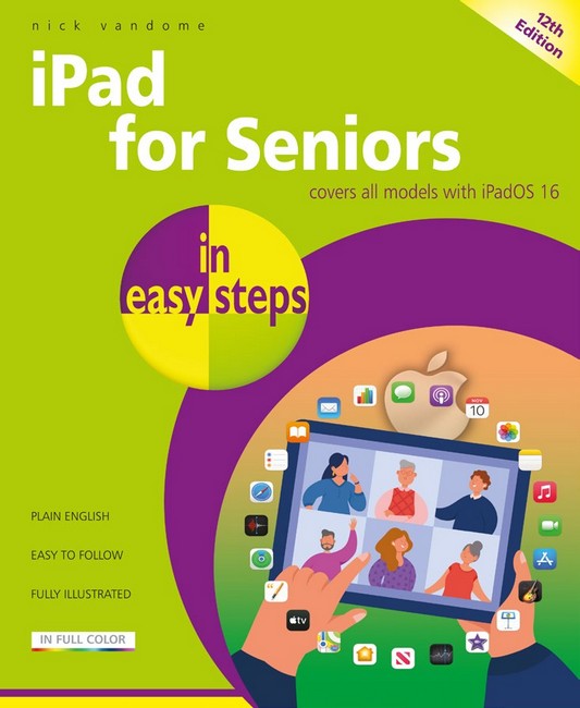 iPad for Seniors in easy steps cover