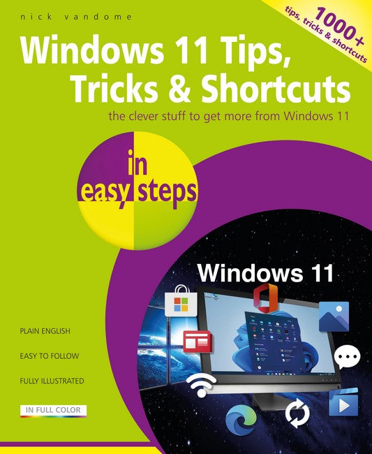 Windows 11 Tips, Tricks & Shortcuts in easy steps cover