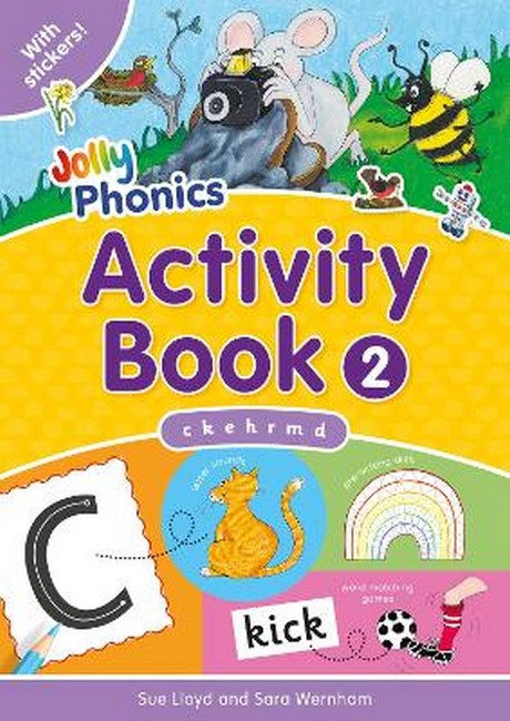 Jolly Phonics Activity Book 2 cover
