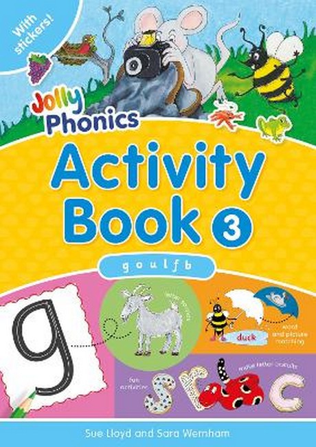 Jolly Phonics Activity Book 3 cover