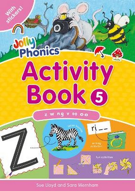 Jolly Phonics Activity Book 5 cover