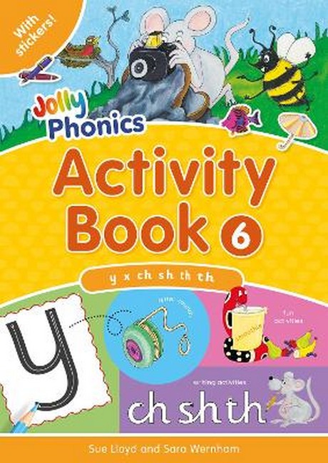 Jolly Phonics Activity Book 6 cover
