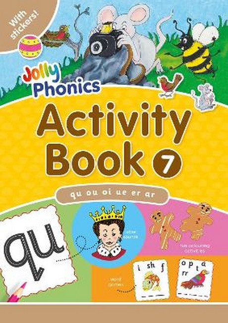 Jolly Phonics Activity Book 7 cover