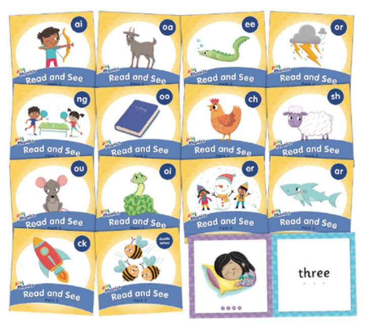 Jolly Phonics Read and See, Pack 2 cover