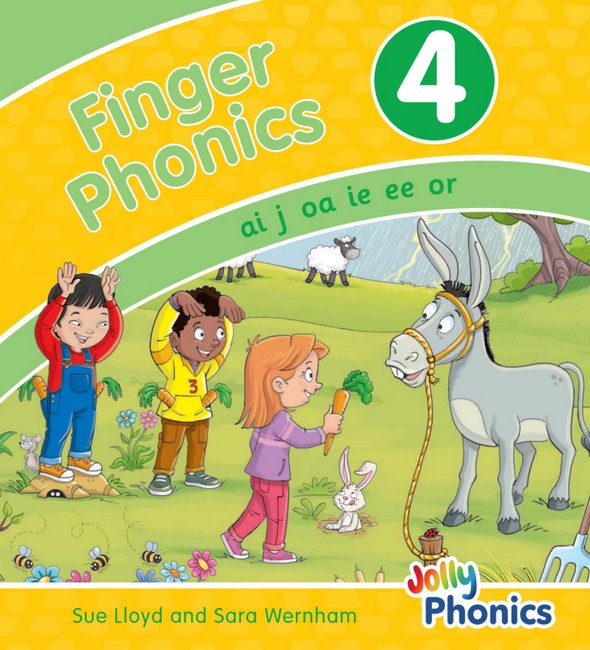 Finger Phonics Book 4 cover