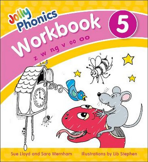 Jolly Phonics Workbook 5 cover