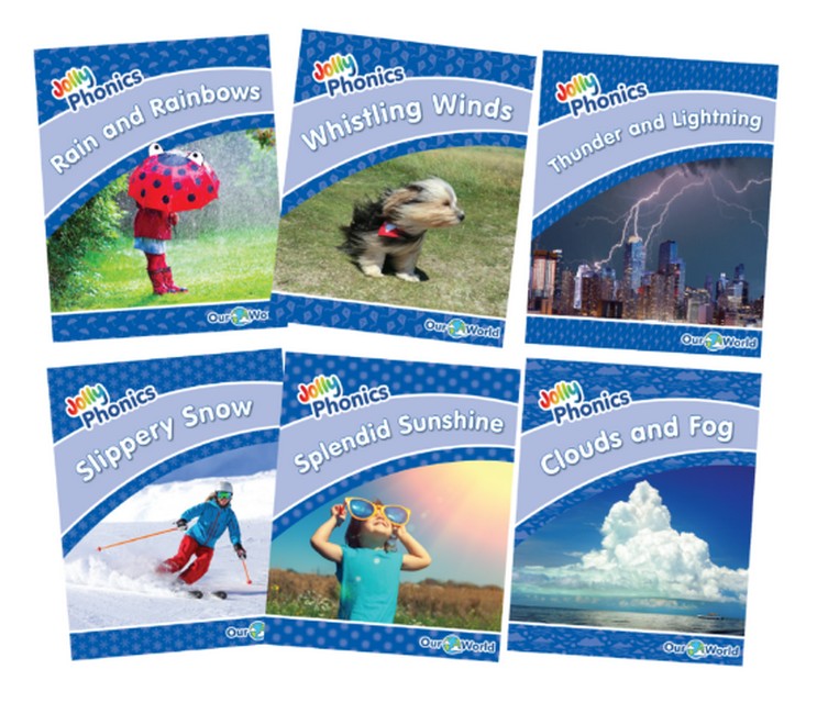 Jolly Phonics Readers Level 4, Our World, Complete Set cover