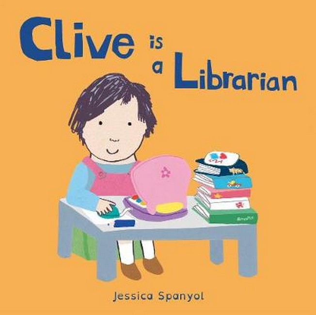 Clive is a Librarian cover