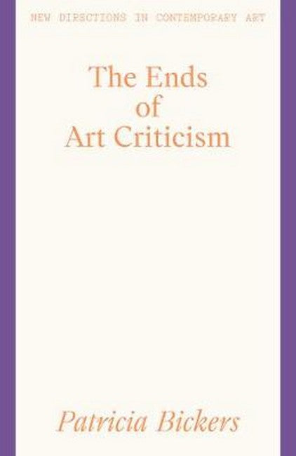 The Ends of Art Criticism cover
