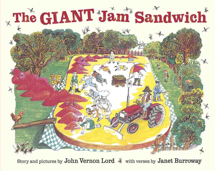 The Giant Jam Sandwich book cover