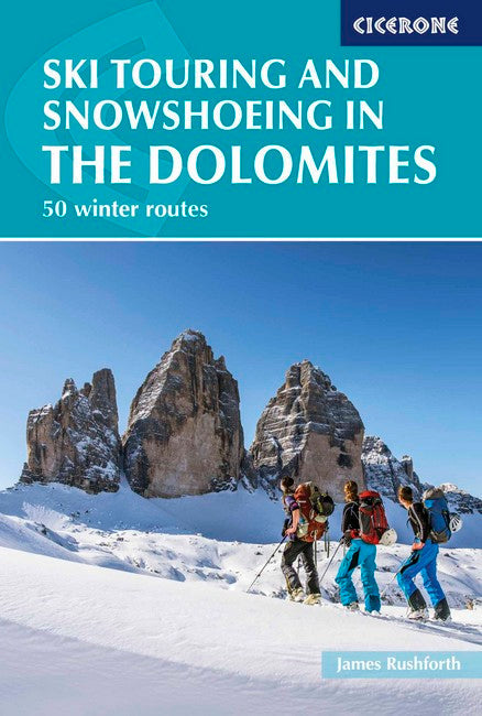 Ski Touring and Snowshoeing in the Dolomites cover