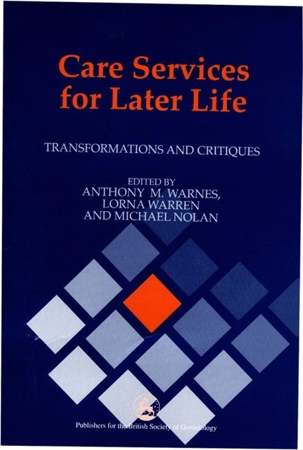 Care Services for Later Life cover