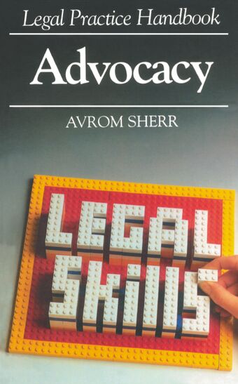 Advocacy book cover