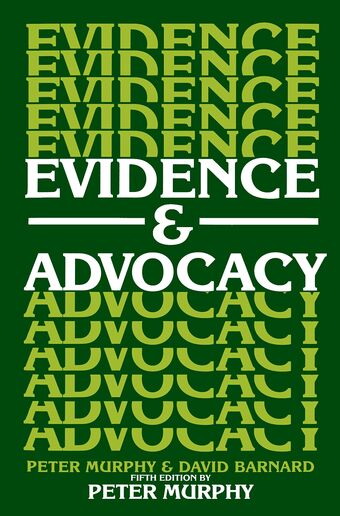Evidence and Advocacy book cover