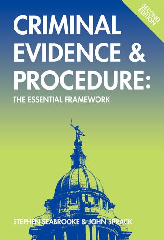 Criminal Evidence and Procedure book cover