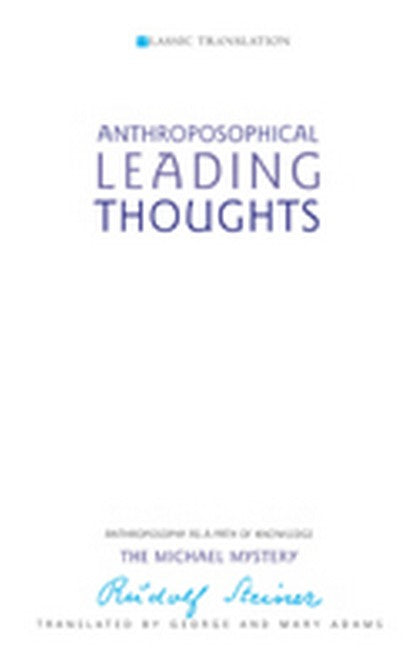 Anthroposophical Leading Thoughts cover