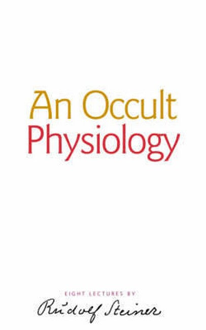 An Occult Physiology cover