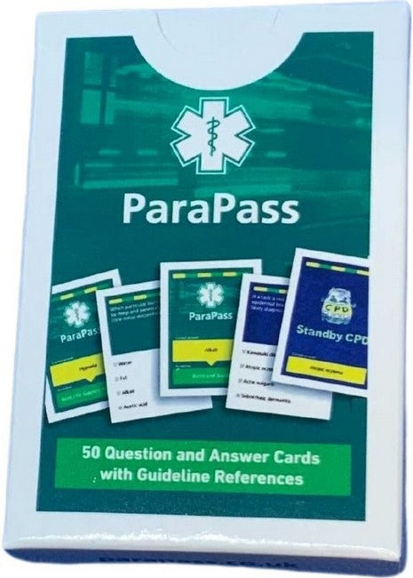 ParaPass Study Cards cover