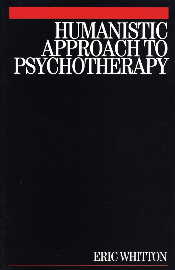 Humanistic Approach to Psychotherapy cover