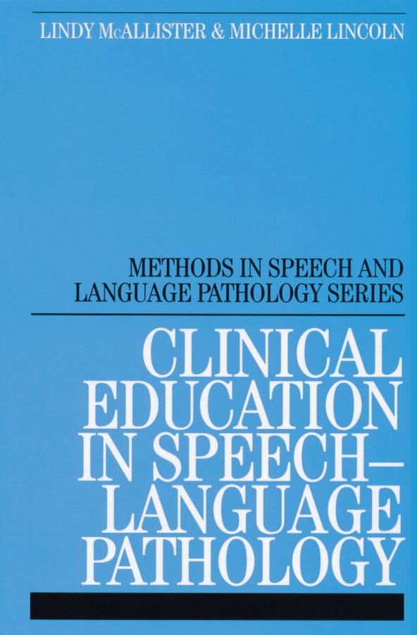 Methods In Speech And Language Pathology (Whurr) cover